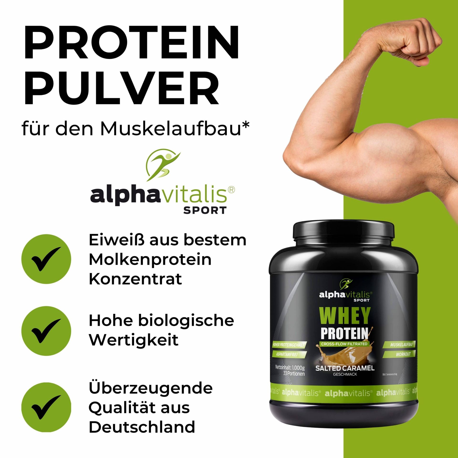 Whey Protein WPC Salted Caramel