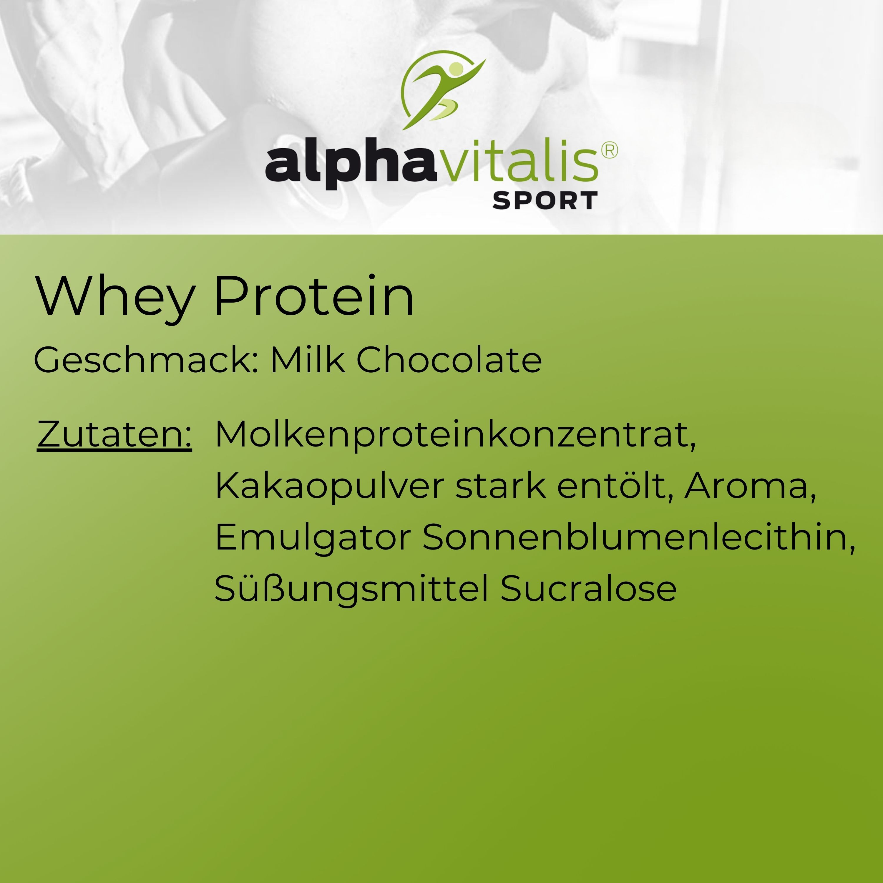 Whey Protein WPC-Probe Schoko