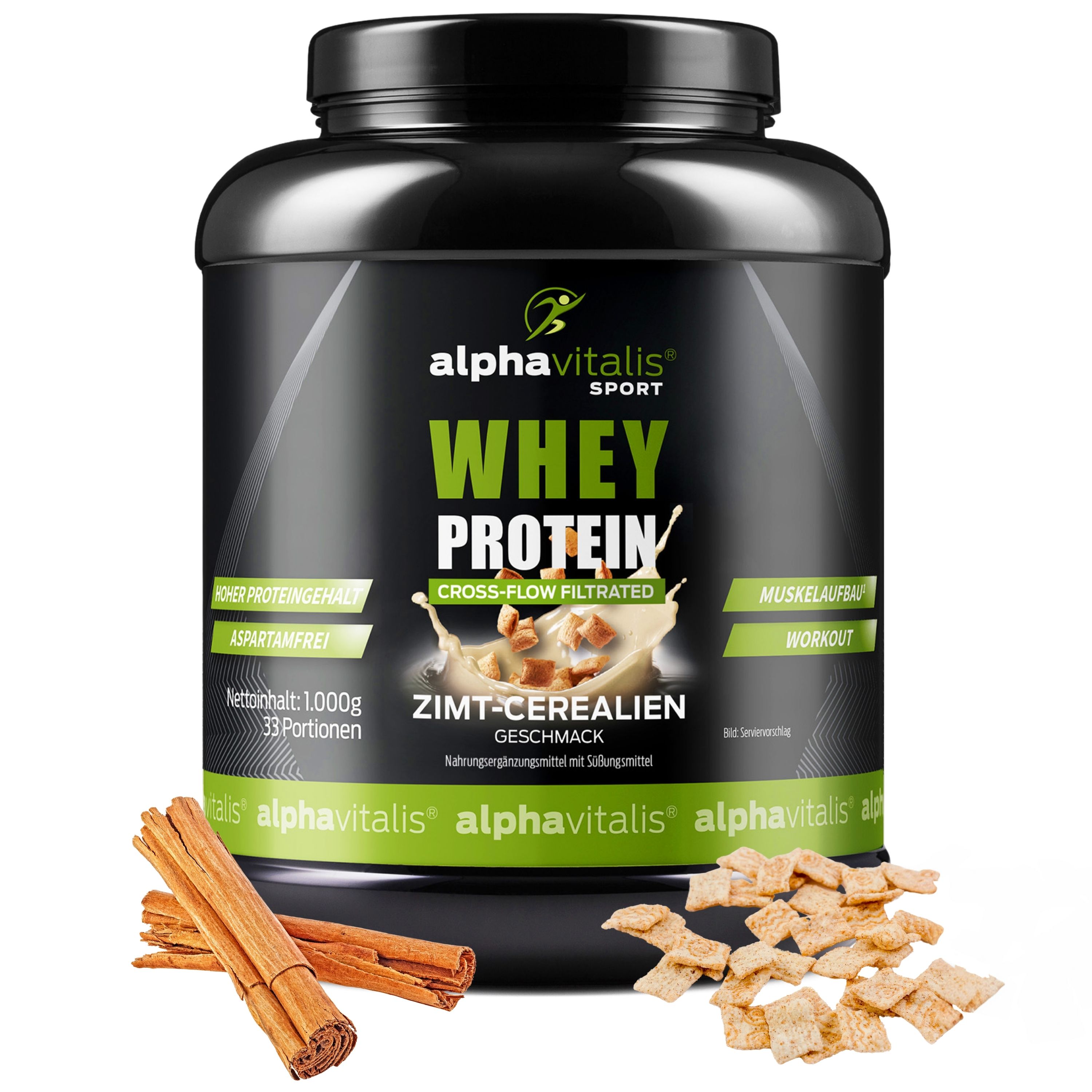 Whey Protein WPC Zimt-Cerealien