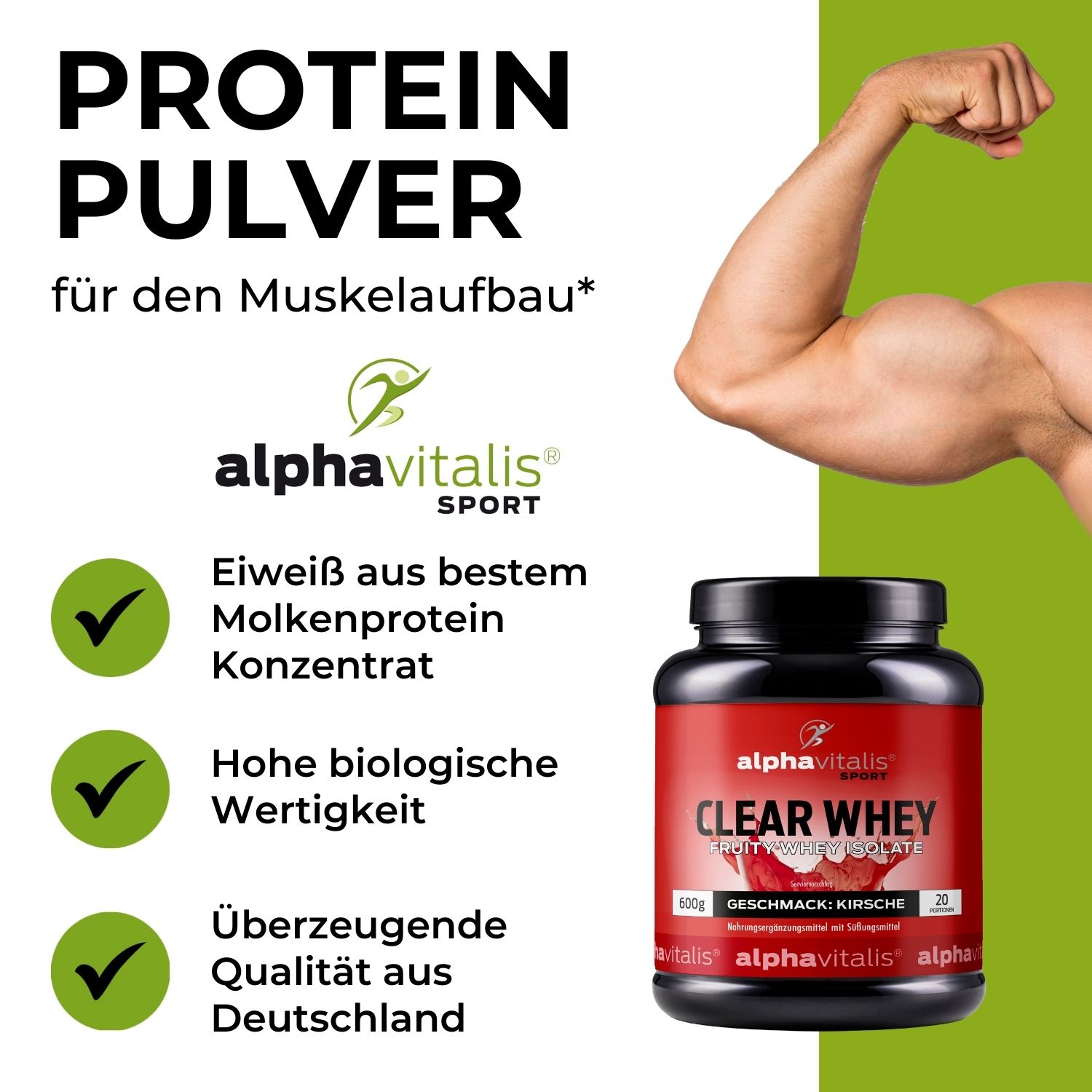 Clear Whey Isolat Kirsche