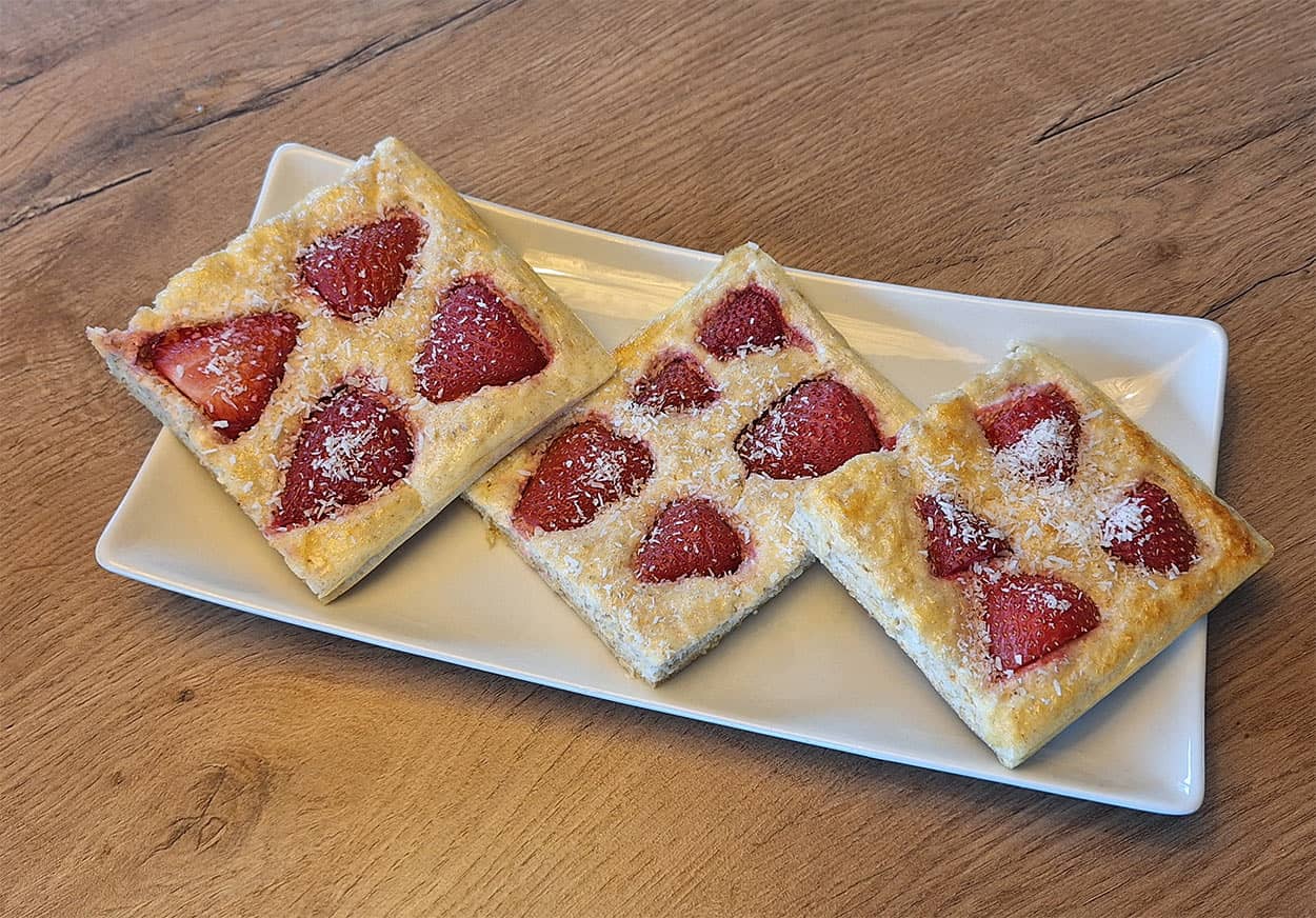 Haferflocken-Protein-Kuchen