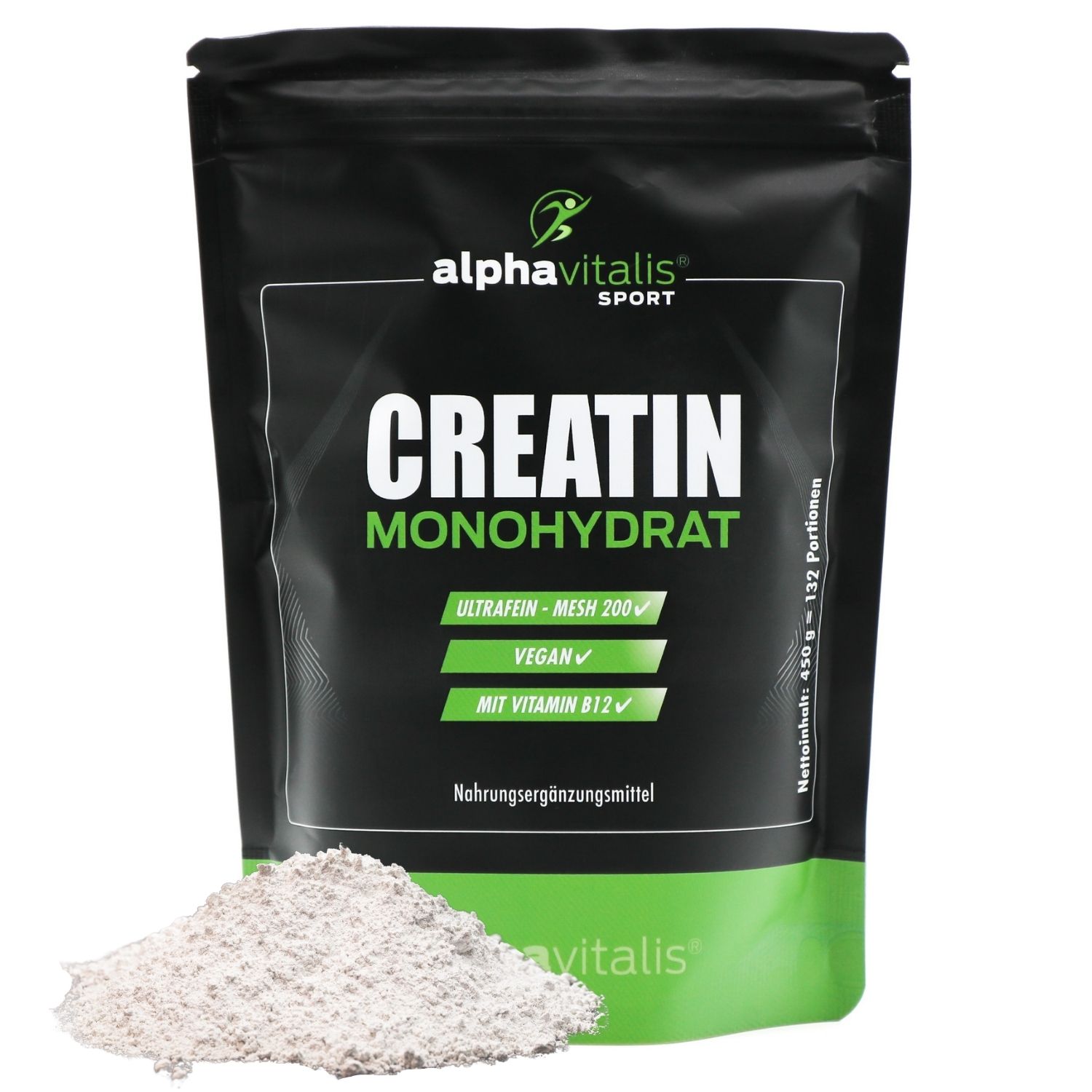 Creatin Monohydrat 450g Beutel