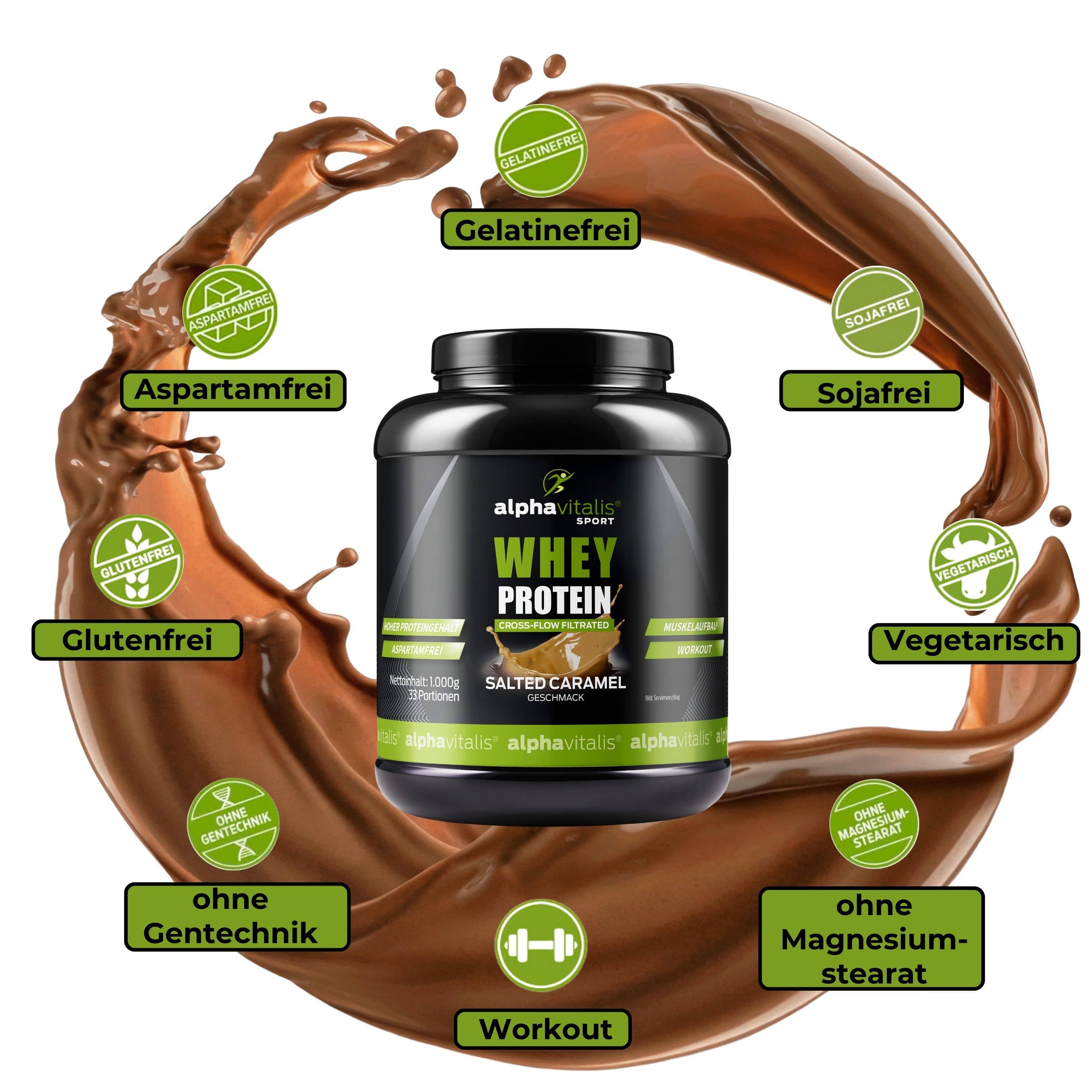 Whey Protein WPC Salted Caramel