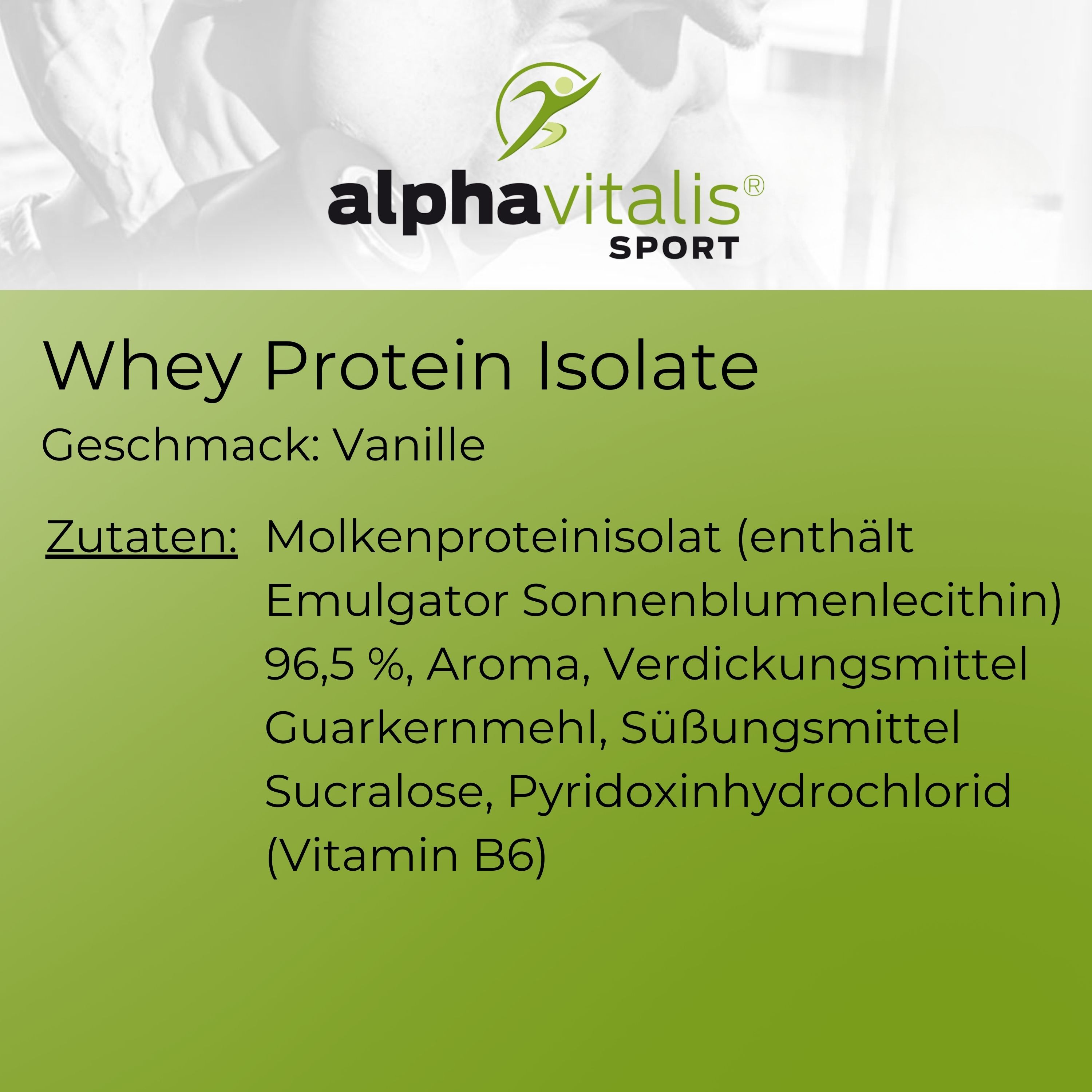 Whey Protein Isolat