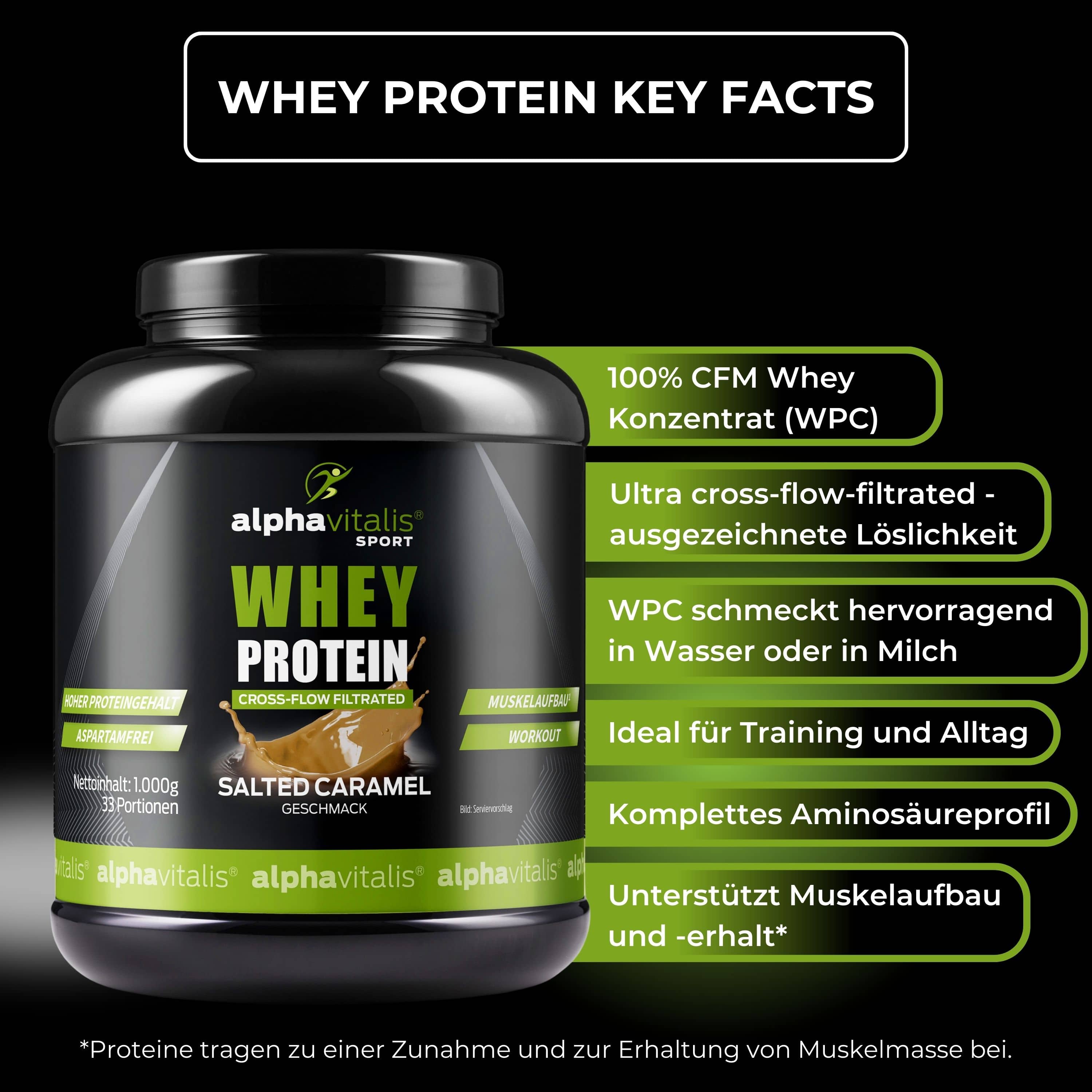 Whey Protein WPC Salted Caramel